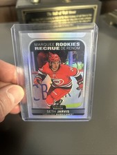 ‘21-22 OPC Platinum Marquee Rookies Rainbow Parallel Seth Jarvis 284 Hurricanes