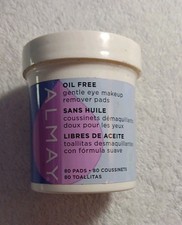 Almay Oil Free Gentle Eye Makeup Remover Pads 80 Pads Fragrance-Free  YY36 
