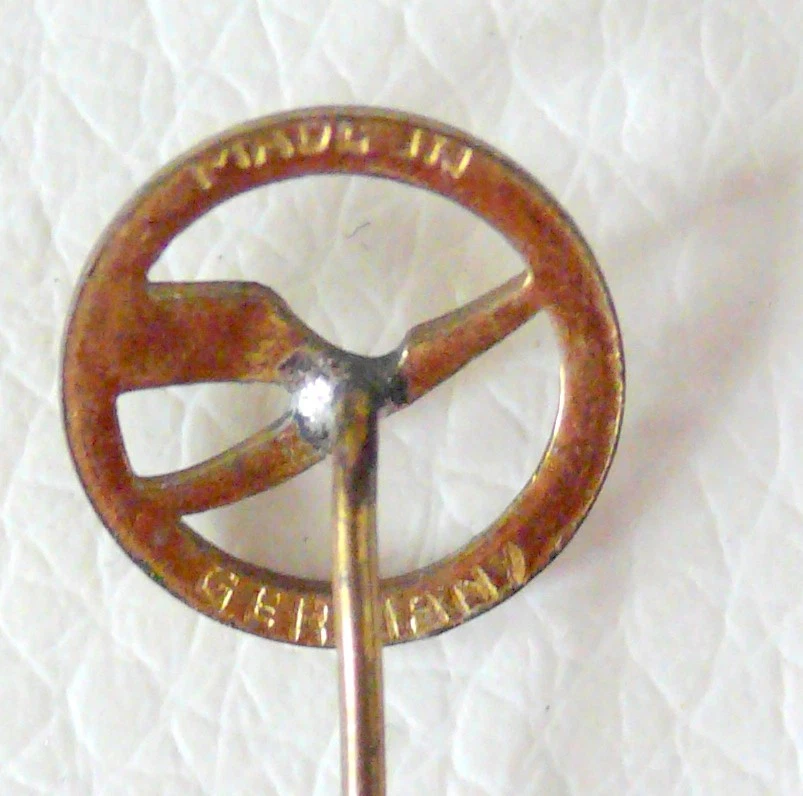 Lufthansa, Nadel der 50er Jahre mit Made in Germany, 12 mm Durchmesser - Bild 3 von 3