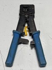 RJ11 RJ12 RJ45 Crimp Tool Pass Thru Cat5 Cat5e Cat6 Cutter Stripper Crimper Tool