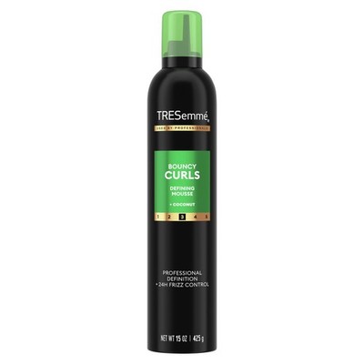 TRESemmé Bouncy Curls Mousse with 24H Control & Definition, 15 oz