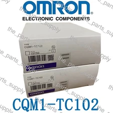 New Omron CQM1-TC102 Temperature Controller Unit, RTD IN/Trans.Out P, in Box