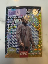 2025 Topps Chrome UFC Kamaru Usman #27 Gold Refractor /50