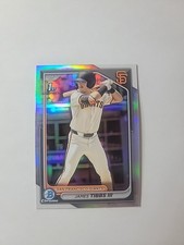 2024 Bowman Draft - Chrome James Tibbs III #BDC-40 Refractor (RC)
