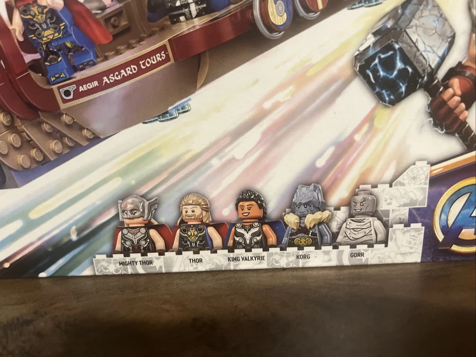 Lego 76208 Marvel THOR Love and Thunder The Goat Boat Brand New - Image 4 of 4