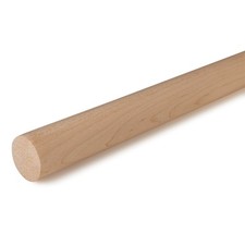 Cindoco Maple Dowel 1" Round SINGLE PIECE