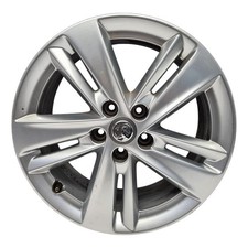 Vauxhall Grandland X 2017-2024 7jx17 17 Inch Alloy Wheel Silver YP00064180