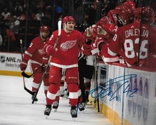 Martin Frk Signed 8x10 Photo Detroit Red Wings Autographed COA