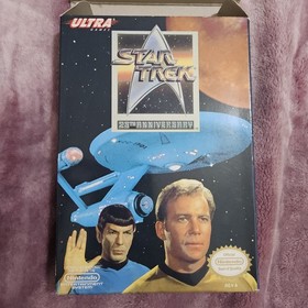 Star Trek 25th Anniversary Nintendo Nes Complete CIB Near Mint Condition