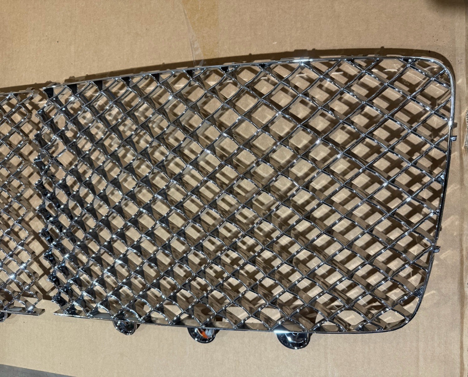 2020-2022 Bentley Continental GT GTC Radiator Grille Mesh Chrome Left Right Set