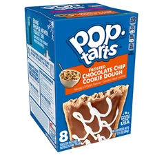 Pop Tarts Frosted Chocolate Chip Cookie Dough Toaster Pastries, 13.5 oz