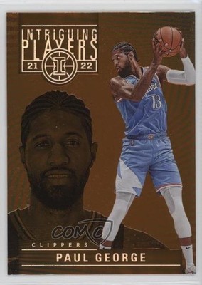 2021-22 Panini Illusions Intriguing Players Orange Paul George #2 9cf