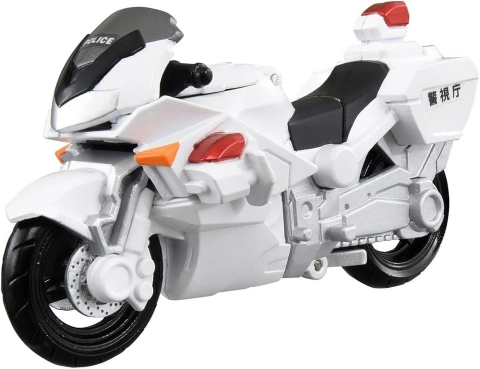Takara Tomy Tomica Job Braver TJBDX Unite Police Braver Patrol auto e moto - Immagine 3 di 4