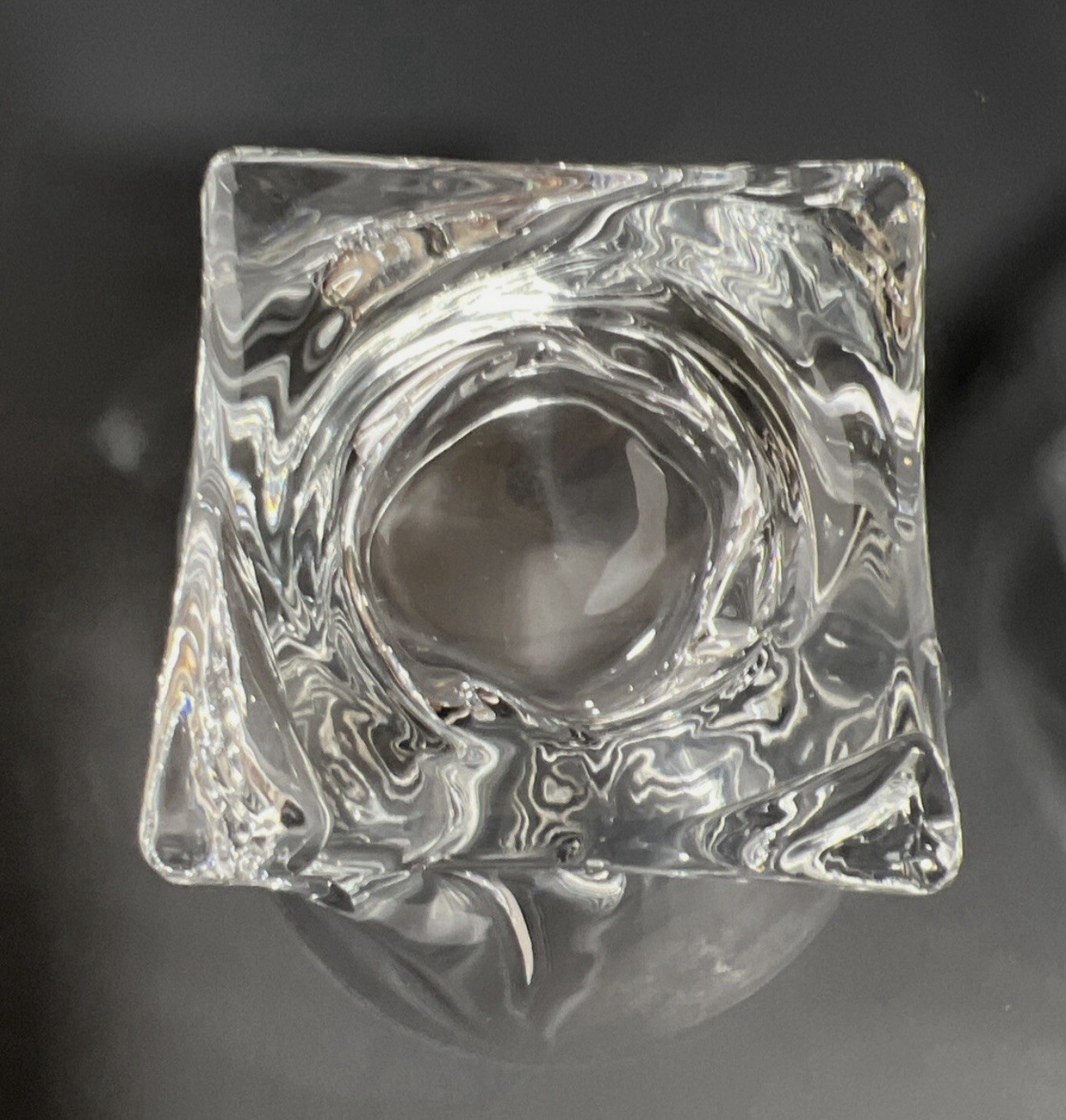 Mikasa Motion Crystal Whiskey Lowball Glasses Double Old Fashion Set Of 4