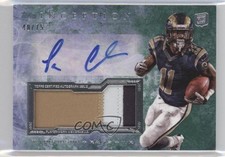2013 Topps Inception Green 40/75 Tavon Austin #IAJP-TA Jumbo Patch Auto f1p