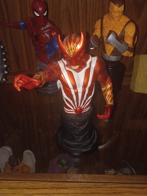 SUN-FIRE Mini Bust Statue Bowen Designs Marvel 6'' Tall With Box 282/1800 X-men