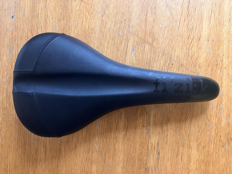 Fizik Monte MTB Saddle Black S-Alloy Rails for Mountain Bikes