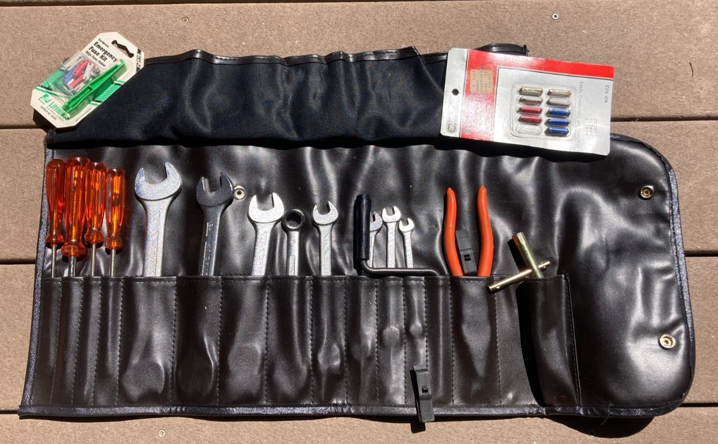 Vintage OEM Ferrari Tool Roll Kit circa 1980/1990 308 328 Mondial Testarossa TR