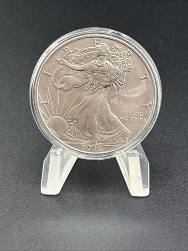 Better Date 2000 American Silver Eagle 1 Troy Oz .999 Fine Silver