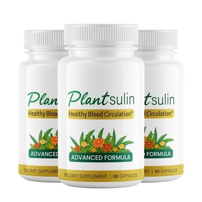 (3 Pack) Plantsulin Supplement for Advanced Immune Defense Support & Weight Loss