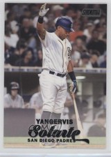 2017 Topps Stadium Club Black Foil Yangervis Solarte #225 2f9