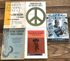5 Assorted Drum / Percussion Music Instructio...
