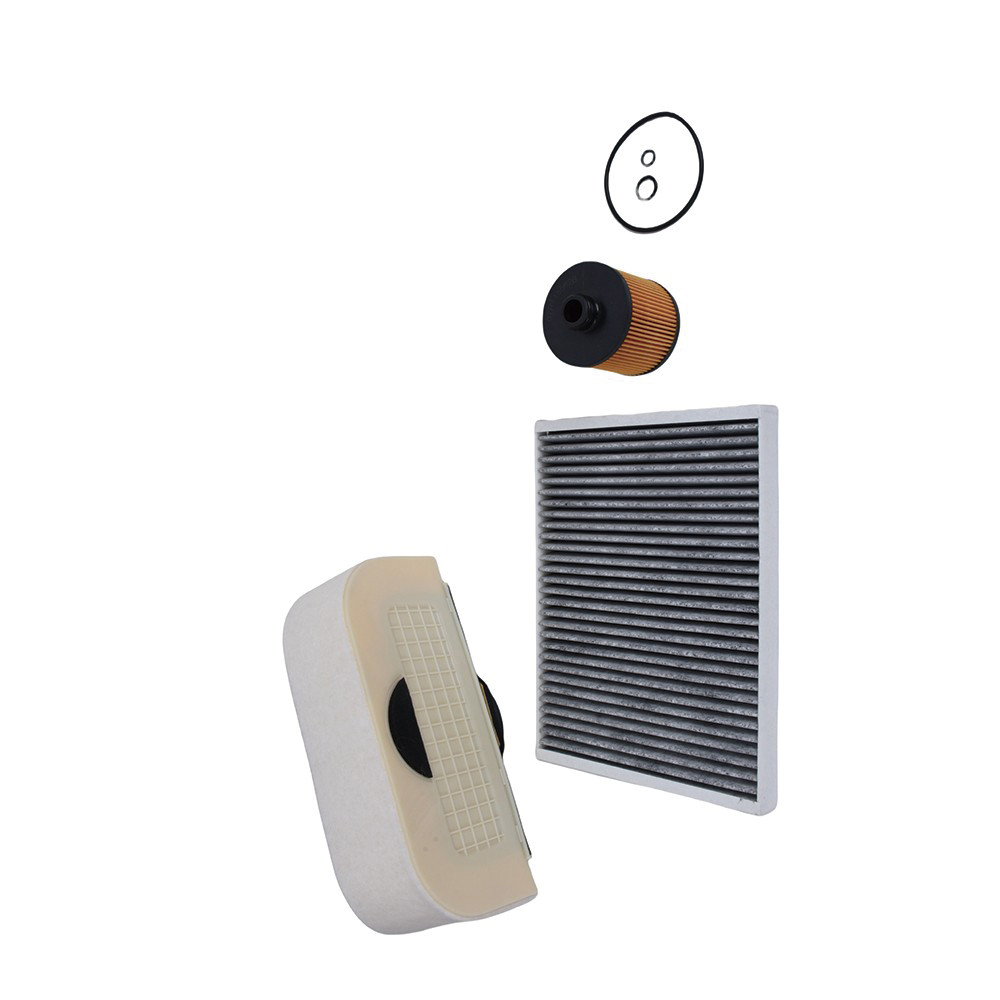 New Oil Filter ＆ Air Filter & AC Filter Kit For Bentley Bentayga W12 2017-2023