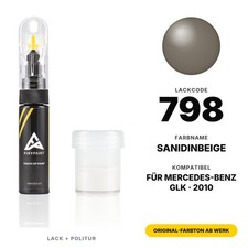 Lackstift F&uuml;r Mercedes GLK 798 Sanidinbeige Kit PKW Steinschlag Reparatur