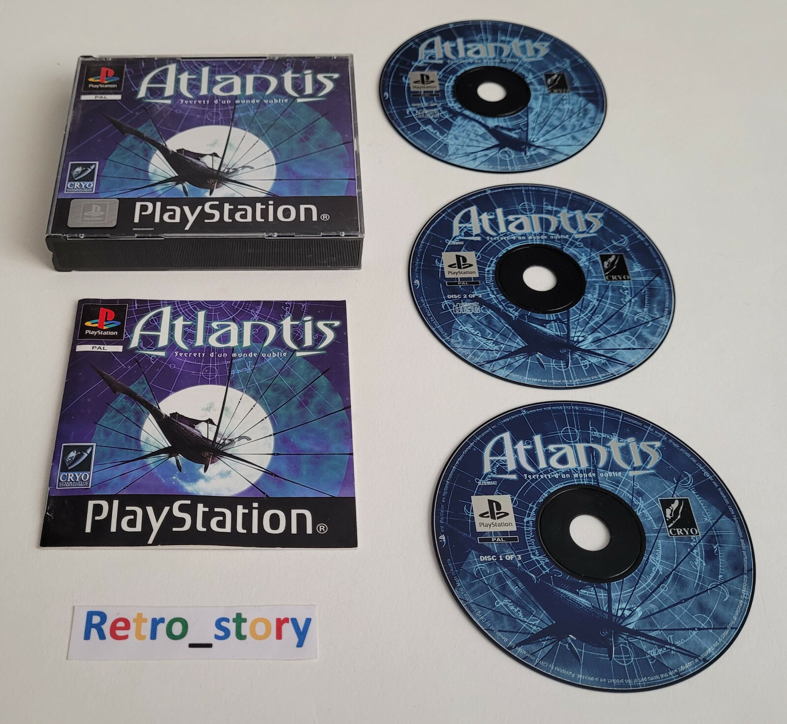 Sony Playstation PS1 - Atlantis : Secrets D'un Monde Oublié - PAL