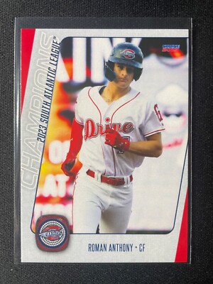 2023 Greenville Drive SAL Champions Team Set (Red Sox) You Pick Free Shipping!!!