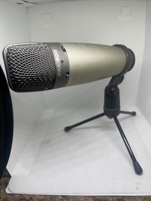Samson C03U Multi-Pattern USB Studio Condenser Microphone + Desktop Mic Stand