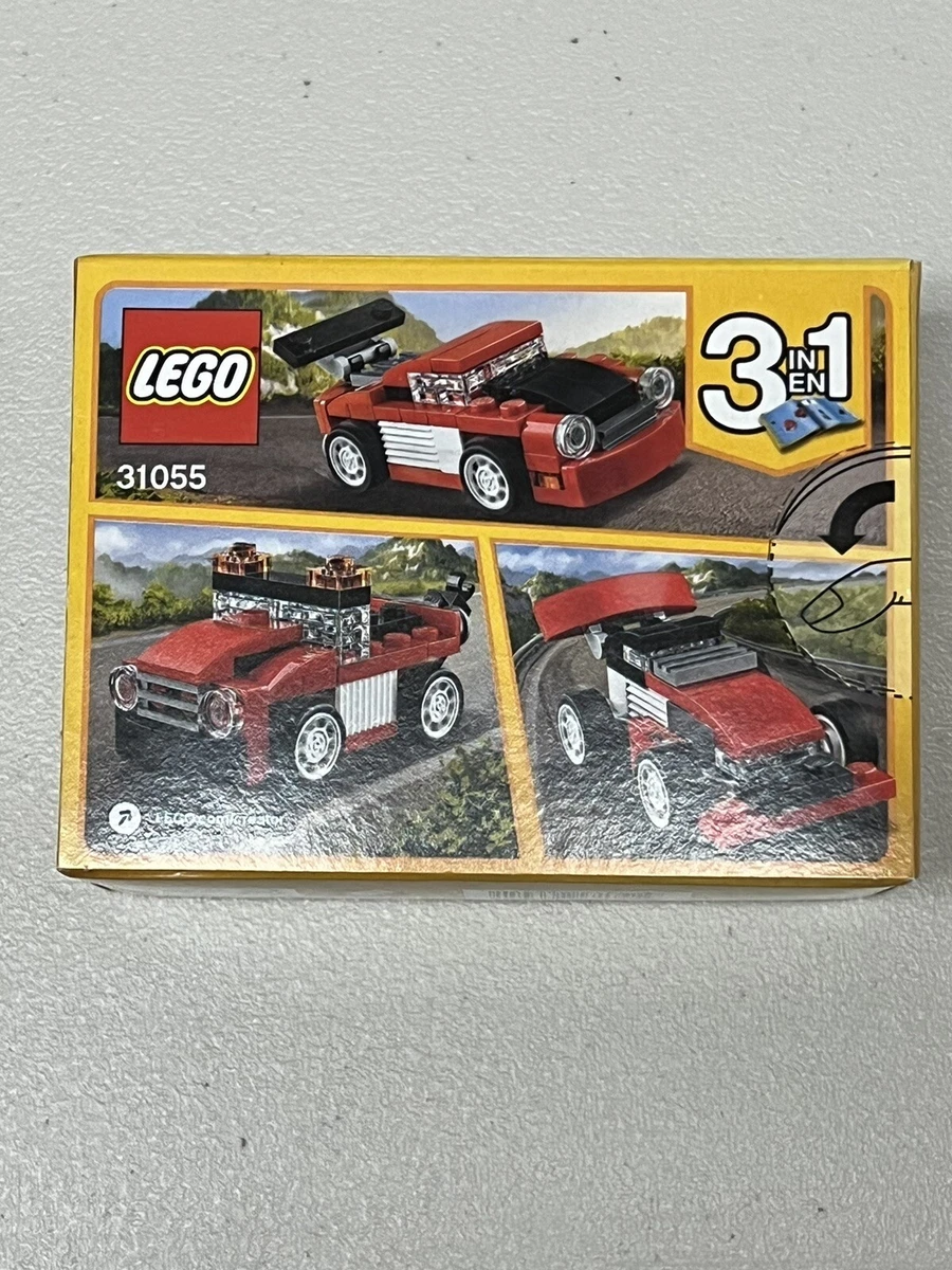 LEGO CREATOR 31055 3 in 1 Red Racer 72 pcs 2017 NEW SEALED