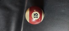 Vintage Billiard Pool Ball  15
