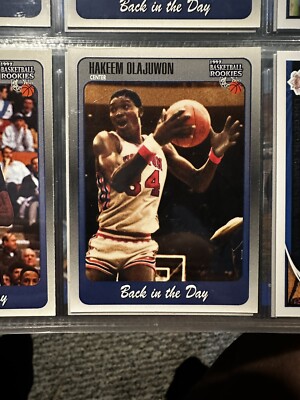 1997 Score Board Rookies #99 Hakeem Olajuwon Houston Rockets HOF