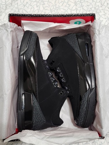 Air Jordan 3 RETRO Black Cat 2025 Size 11m