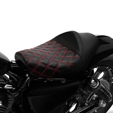 Rider Driver Solo Seat Fit For Harley Sportster Iron XL 883 Models 2010-2022