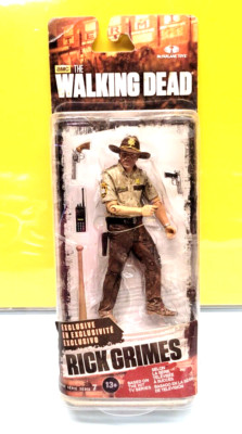 MCFARLANE TOYS RICK GRIMES SERIES 7 SHERIFF ACTION FIGURE WALKING DEAD NIP - U