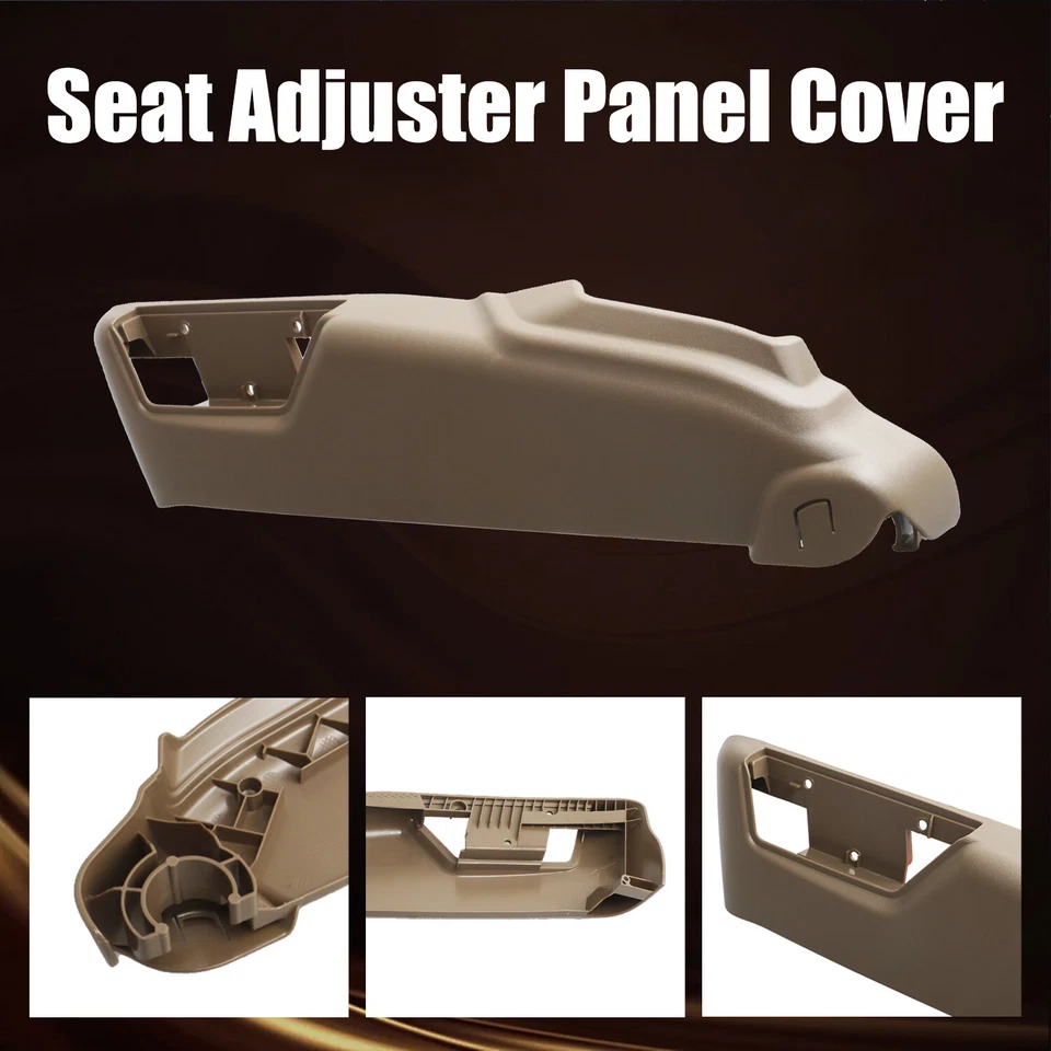 Cubierta de moldura del panel de interruptor lateral del asiento eléctrico delantero izquierdo para Volvo V70 XC70 2005-2007 Foto 3 de 4