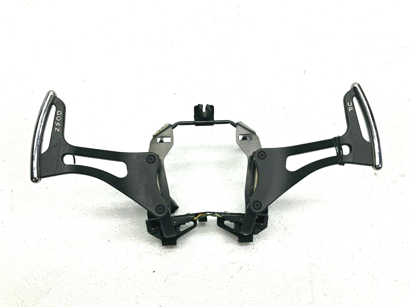 04-08 MASERATI QUATTROPORTE M139 DRIVER GEAR SWITCH PADDLE SHIFTER SET LT529 OEM