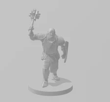 Goliath Male Cleric- DND - Pathfinder - Dungeons & Dragons - RPG - Tabletop - mz