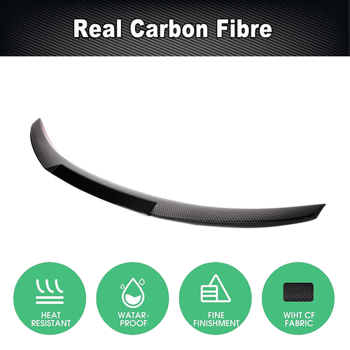 Carbon Heckspoiler Spoilerlippe Heckflügel Lippe für BMW F30 320i F80 M3 2012-17 - Picture 5 of 13