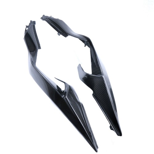 For Kawasaki ZX6R Dry Carbon Fiber Motorcycle Rear Tailstock Side Panel Replace - Picture 2 of 7