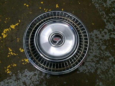 Mercury OEM 1971-1977 Comet Cougar 14'' Machined Metal Hubcap Hub Cap Wheel Cover