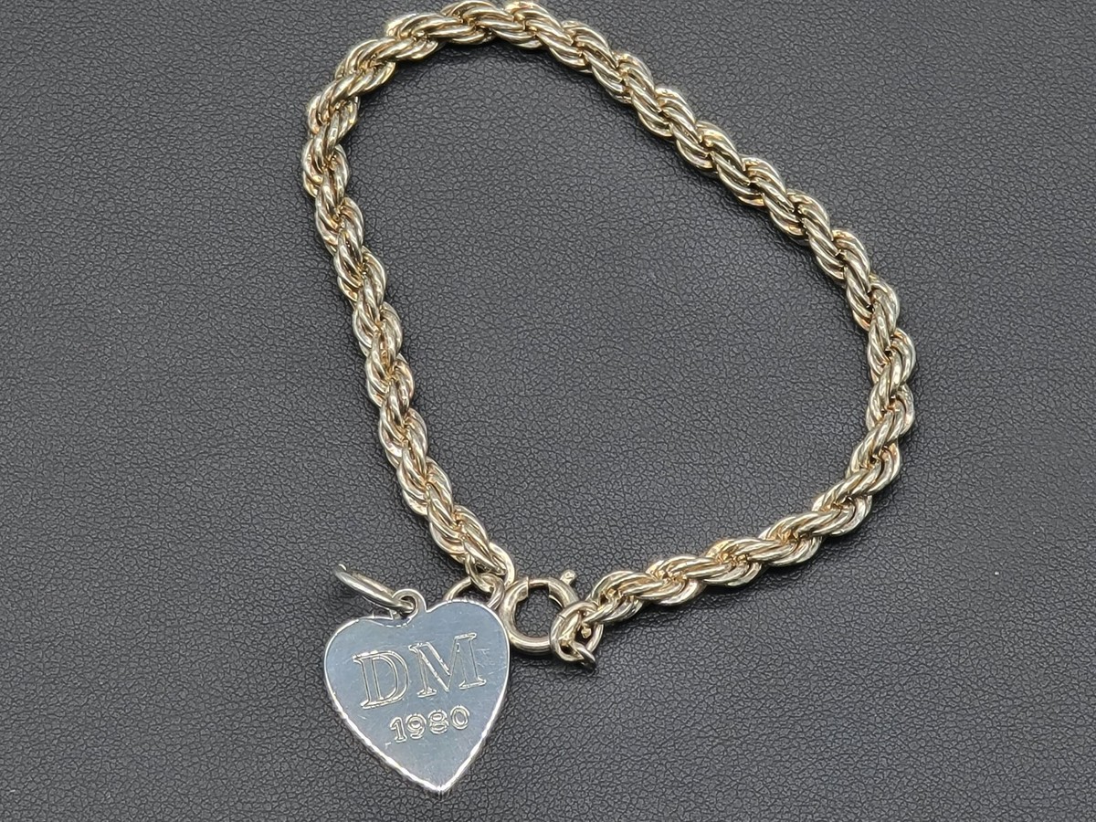 Tiffany & Co. Sterling Silver Heart Pendant DM 1980 Avon and Tiffany & Co. Sterling Silver Heart Pendant DM 1980 Avon and