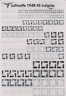 Print Scale 48-007 1/48-1/72 German WW2 1939-45 Insignia decal for aircraft
