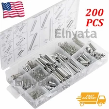 Compression Spring Set Extended Expansion Tension Springs 200 Piece Assortment