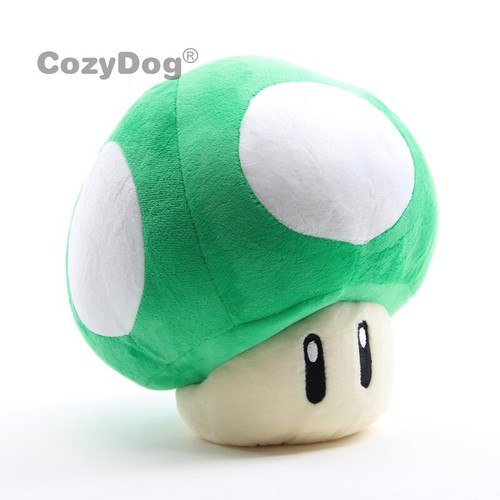 green mushroom plush