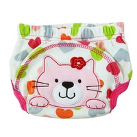 20x(layer Learning Panties Of Washable Cotton Waterproof Cat Pattern For Ba R6p0 20x(layer Learning Panties Of Washable Cotton Waterproof Cat Pattern For Ba R6p0