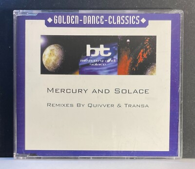 BT   Mercury And Solace (CD, Maxi-Single)