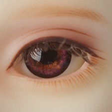 BJD acrylic eyes 12mm - Optical Half Round Acrylic Eyes SE-08 